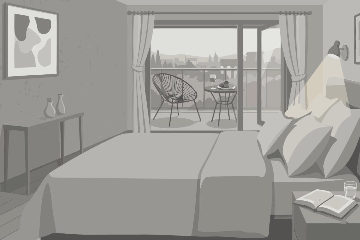 Twin Room with Terrace and Golf View - Grand Club Access